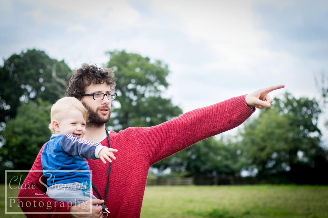 Father Son Photograph Outdoor Field Photographer Family Colourful Vibrant Bristol Henbury